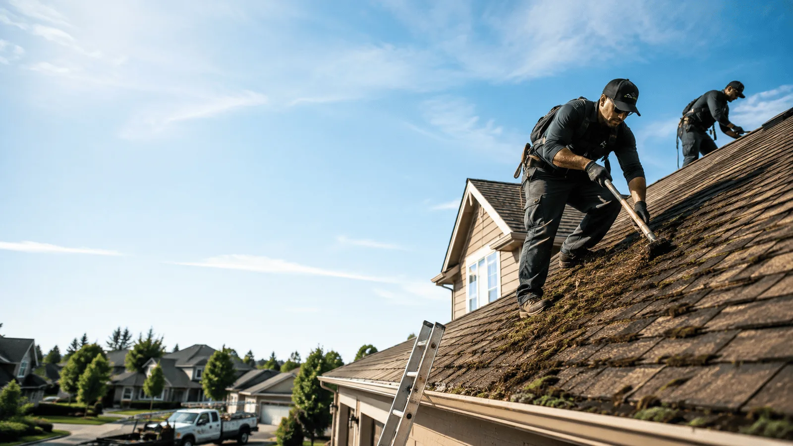 Roof Moss Removal in Rowley, IA near me